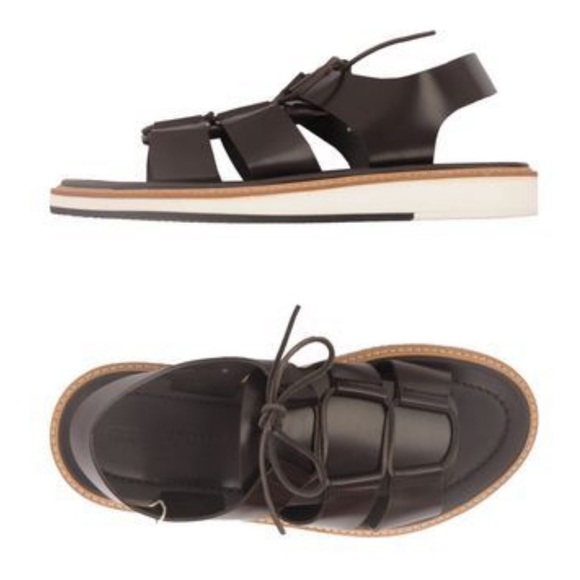 Giorgio Armani Leather Sandals main image 9